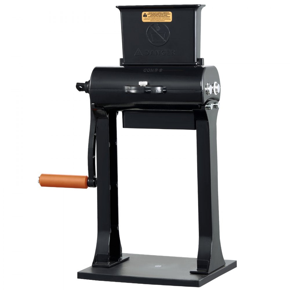 VEVOR Commercial Meat Tenderizer, Heavy Duty Stainless Steel Meat Tenderizer Machine, Quick and Easy Manual Operation Kitchen Tool, 5.8" Feed Port for Beef, Turkey, Chicken, Pork, Steak, and Fish