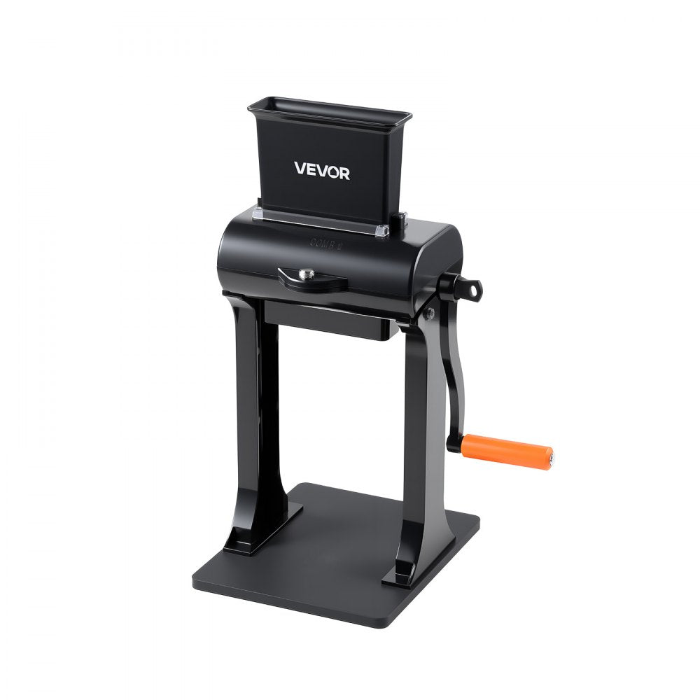 VEVOR 2-in-1 Manual Meat Tenderizer & Beef Jerky Slicer Steak Turkey Pork, Commercial Meat Tenderizer Machine, with Clamp, 5.8 in Feed Port, 2 Sets of Stainless Steel Blades, Aluminum Construction