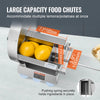 VEVOR Manual Vegetable Fruit Slicer, 0-0.5"/0-12mm Thickness Adjustable Commercial Slicer Machine, Stainless Steel Food Cutter Slicing Machine with 2 Spare Blades, for Potato, Cucumber, Lemon, Tomato