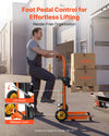 VEVOR Hydraulic Material Lift Winch Stacker - image 3
