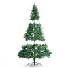 VEVOR Christmas Tree, 7.5ft Prelit Artificial Xmas Tree, Full Holiday Decor Tree with 550 Multi-Color LED Lights, 1346 Branch Tips, Metal Base for Home Party Office Decoration Tested to UL Standards