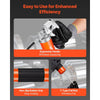 VEVOR Grease Gun, 8000 PSI, Pistol Grip Grease Gun Kit with 14 oz Capacity, Includes 18-Inch Flex Hose, Double Handle Grease Coupler, Extension Rigid Pipe & Sharp Type Nozzle for Automotive, Marine