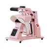 VEVOR Hat Heat Press Machine, with 2pcs Interchangeable Platens, Precise Temperature and Time Control, Hat Press for HTV Iron On and Sublimation Projects, for Caps, Headbands, Cuffs, Face Masks, Pink