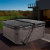VEVOR Hot Tub Cover Lift, Spa Cover Lift, Height 31.5" - 41.3" Width 57" - 92.5" Adjustable, Installed Underneath on Both Sides, Suitable for Various Sizes of Rectangular Bathtubs, Hot Tubs, Spa