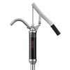 VEVOR Drum Pump 6.7 oz per Stroke Steel Hand Operated Transfer Barrel Pump, Fits 15 to 55 Gallon Drums & Barrels, Transfers Oil-Based Fluids, Diesel, Kerosene, Engine / Hydraulic / Lubricating Oil