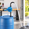VEVOR Drum Pump 4-6.7 GPM Flow Polypropylene Rotary Barrel Pump Hand Crank, Fits 15 to 55 Gallon Drums, Hand-Operated with Suction Tube, Rapid Transfer of Water, Diesel, Kerosene, Mild Acids & Alkalis