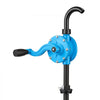 VEVOR Drum Pump 4-6.7 GPM Flow Polypropylene Rotary Barrel Pump Hand Crank, Fits 15 to 55 Gallon Drums, Hand-Operated with Suction Tube, Rapid Transfer of Water, Diesel, Kerosene, Mild Acids & Alkalis