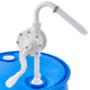 VEVOR Drum Pump, 6.5 GPM Flow, Rotary Barrel Pump Hand Crank, Fits 5 to 55 Gallon Drums with 3-Section Suction Tube Assembly and Hose, Designed for Fast Transfer of Water, Alcohol, Corrosive Liquids