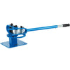 VEVOR YP-9 Manual Bender, Soild Round Square Bar Metal Bender with 7 Bending Dies, Metal Rod Bar Bender Bending Tool for Construction Site Auto Repair