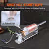 VEVOR Manual Sausage Stuffer, 2.5 L / 6 LBS Horizontal Sausage Machine with U-type Clamp, Made of Food-Grade Stainless Steel, Includes 8 Stuffing Tubes, for Home Kitchen Restaurant Commercial