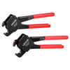 VEVOR Angle Head PEX Crimping Tool Kit for 1/2" & 3/4" Copper Crimp Rings, Copper Ring Cinch Removal Tool with PEX Tubing Cutter, Copper Ring Cutter, Go/No-Go Gauge & Toolbox, Meet ASTM F1807 Standard