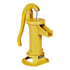 VEVOR Well Hand Pitcher Pump, 25 ft Maximum Lift, Antique Cast Iron Manual Hand Water Pump, NPT 1-1/4 in Connection, Easy Installation, Old Fashioned for Outdoor Garden, Pond, Backyard, Farm, Yellow