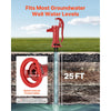 VEVOR Well Hand Pitcher Pump, 25 ft Maximum Lift, Antique Cast Iron Manual Hand Water Pump, NPT 1-1/4 in Connection, Easy Installation, Old Fashioned for Outdoor Garden, Pond, Backyard, Farm, Red