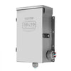 VEVOR Manual Transfer Switch, 50-Amp 10-Circuit, Prewired Generator Transfer Switch Kit with CS6375 Plug Power Inlet Box, Double-Throw Switch, NEMA 3R, Mechanical Watt Meter, for 12500W Generators