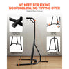 VEVOR Punching Bag Stand, Steel Heavy Duty Workout Equipment, Boxing Punching Bag Stand, Holds Up to 140 lbs, Freestanding Sandbag Rack with Weighted Base, Training Equipment for Home Gym Fitness