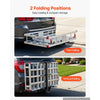 VEVOR Hitch Mount Wheelchair Carrier, 500LBS Mobility Scooter Carrier with Folding Ramp, Aluminum Hitch Cargo Rack Basket & Stabilizer Kit, Fits 2" Receiver for Truck SUV Car, 50" x 29.5" x 8.9"