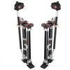 VEVOR Drywall Stilts, 24''-40'' Adjustable Aluminum Tool Stilts with Protective Knee Pads, Durable and Non-slip Work Stilts for Sheetrock Painting, Walking, Taping, Black