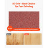 VEVOR Sanding Belts, 6 x 48-inch Belt Sander Sanding Belts, 10PCS 80 Grit Aluminum Oxide for Woodworking, Steel, Aluminum, Non-Ferrous Metals