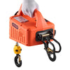 VEVOR 3-in-1 Electric Hoist Winch, 1100 lbs Capacity, 1500W Portable Electric Power Winch, 25 ft Lifting Height, 16.4 ft/min with Manual, Wired & Wireless Remote Control for Factory, Warehouss, Garage