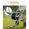 VEVOR Hose Reel Cart, Hold Up to 175 ft of 5/8’’ Hose (Hose Not Included), Garden Water Hose Carts Mobile Tools with Wheels, Heavy Duty Powder-coated Steel Outdoor Planting for Garden, Yard, Lawn