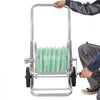 VEVOR Hose Reel Cart, Hold Up to 200 ft of 5/8 in Hose (Hose Not Included), Garden Water Hose Carts Mobile Tools with Wheels, Heavy Duty Powder-coated Steel Outdoor Planting for Garden, Yard, Lawn