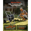 VEVOR Water Hose Reel Cart, 200/300 ft High-Pressure Garden Hose Cart, Hoses Reel Carts with Two Wheels, Handle & Heavy-Duty Mesh Storage Basket, Portable Hoses Reels for Garden Watering, Car Washing