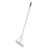 VEVOR Landscape Rake, 60 inch Handle 20 inch Wide Head, Large Heavy Duty Aluminum Landscaping Level, Asphalt Rake Tool for Asphalt & Land Leveling, Concrete Paving, Sand Flattening, No Teeth