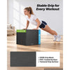 VEVOR 3-in-1 High-Density Foam Plyo Box 16/20/24-Inch Plyometric Jump Boxes, for Home Gym, Non-Slip Step-Up Training Exercise Platform with Impact Cushioning, PVC Mesh, Rounded Edges, Stable Support