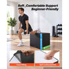 VEVOR 3-in-1 High-Density Foam Plyo Box 20/24/30-Inch Plyometric Jump Boxes, for Home Gym, Non-Slip Step-Up Training Exercise Platform with Impact Cushioning, PVC Mesh, Rounded Edges, Stable Support