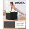 VEVOR 3-in-1 High-Density Foam Plyo Box 20/24/30-Inch Plyometric Jump Boxes, for Home Gym, Non-Slip Step-Up Training Exercise Platform with Impact Cushioning, PVC Mesh, Rounded Edges, Stable Support