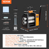 VEVOR Rolling Mill, 3"/76 mm Jewelry Rolling Mill Machine, 1: 2 Gear Ratio, 3-in-1 Multi-function Rolling Mill, 0.1-7mm Press Thickness for Metal Jewelry Making Sheet Square Wire Semicircle Pattern