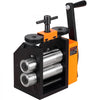 VEVOR Rolling Mill, 3"/76 mm Jewelry Rolling Mill Machine, 1: 2 Gear Ratio, 3-in-1 Multi-function Rolling Mill, 0.1-7mm Press Thickness for Metal Jewelry Making Sheet Square Wire Semicircle Pattern