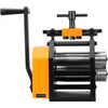 VEVOR Rolling Mill, 3"/76 mm Jewelry Rolling Mill Machine, 1: 2 Gear Ratio, 3-in-1 Multi-function Rolling Mill, 0.1-7mm Press Thickness for Metal Jewelry Making Sheet Square Wire Semicircle Pattern