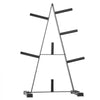 VEVOR Weight Plate Rack, A Frame Weight Plate Tree for 1-Inch Weight Plates, Standard Weight Plate Tree, 500 lbs Load Capacity Weight Storage Holder, Home Gym Barbell Rack Storage Stand, Black