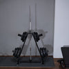 VEVOR Weight Plate Rack, A Frame Weight Plate Tree for 2-Inch Weight Plates, Standard Weight Plate Tree, 300 lbs Load Capacity Weight Storage Holder, Home Gym Barbell Rack Storage Stand, Black