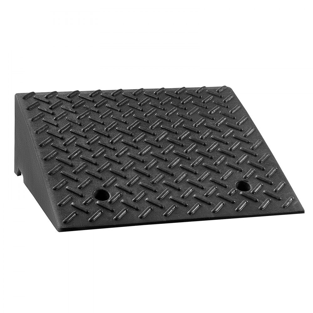 VEVOR Driveway Curb Ramp, 7000 lbs Load Capacity, 7 Inches Rise Height Heavy Duty Curbside Bridge Ramp with Drainage Tank for Wheelchairs, Strollers, Motorcycles, Cars, Lawn Mowers & Trailers, 2 Pack