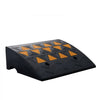VEVOR Rubber Curb Ramp 6" Rise Height Sidewalk Curb Ramp, 14.6" Width 19.3" Length Driveway Ramp for Curb, 15T Heavy Duty Rubber Ramp for Forklifts, Trucks, Buses, Cars, Wheelchairs, Bikes