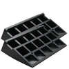 VEVOR Rubber Curb Ramp 2 Pack, 5" Rise Height Heavy-Duty 33069 lbs/15 T Capacity Threshold Ramps, Driveway Ramps with Stable Grid Structure for Cars, Wheelchairs, Bikes, Motorcycles