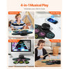 VEVOR Electric Drum Set, 7 Pads, Roll-up Drum Practice Pad, Electronic Drumset with Headphone