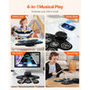 VEVOR Electric Drum Set, 7 Pads, Roll-up Drum Practice Pad, Electronic Drumset with Headphone