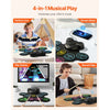 VEVOR Electric Drum Set, 9 Pads, Roll-up Drum Practice Pad, Electronic Drumset with Headphone Jack, Double Pedals, Drum Sticks, Built-in Dual Speakers, MIDI, Portable Instrument Toy for Kids Ages 3+