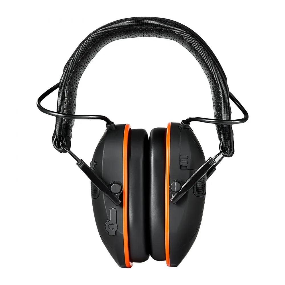 VEVOR Safety Earmuffs, Electronic Ear Muffs with 5.3 Bluetooth Technology and Sound Amplification, Noise Reduction Headphone NRR23dB, Hearing Protection Earmuffs for Shooting, Lawn Mowing and Work