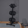 VEVOR Weight Plate Rack, Vertical Weight Plate Tree for 2-Inch Weight Plates, Standard Weight Plate Tree with Wheels, 1000 lbs Load Capacity Weight Storage Holder, Home Gym Barbell Rack Storage Stand