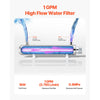 VEVOR UV Water Purifier, 12W 1GPM, 110V Versatile Ultraviolet Water Purifier Filter with Stainless Steel Housing, Whole House UV Water Filter with Quartz Sleeve Fit for Shower/Drinking/Cleaning