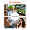 VEVOR UV Water Purifier, 25W 6GPM, 110V Versatile Ultraviolet Water Purifier Filter with Stainless Steel Housing, Whole House UV Water Filter with Quartz Sleeve Fit for Shower/Drinking/Cleaning