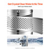 VEVOR Deep Well Submersible Pump, 1 HP Output Power, 115V, 31.7 GPM Flow 207 ft Head, with 32.81 ft Cord External Control Box, Stainless Steel Water Pump, for Industrial Irrigation and Home Use, IP68