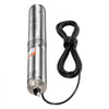 VEVOR Deep Well Submersible Pump, 1 HP Output Power, 230V, 31.7 GPM Flow 207 ft Head, with 32.81 ft Cord External Control Box, Stainless Steel Water Pump, for Industrial Irrigation and Home Use, IP68