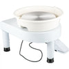 VEVOR Pottery Wheel, 11in Ceramic Wheel Forming Machine, 0-300RPM Speed Manual Adjustable 0-7.8in Lift Leg, Foot Pedal Detachable Basin, Sculpting Tool Accessory Kit for Work Art Craft DIY
