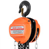VEVOR Hand Chain Hoist, 2 Ton 4400 lbs Capacity, Manual Chain Block with Upgrade G80 Galvanized Chain, 20 ft Lifting Height, Heavy Duty Pulley Hoist for Garage Warehouse Automotive Machinery, Orange