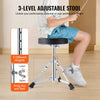 VEVOR Kids Drum Set, 3-Piece, 14 in Beginner Drum Set with Adjustable Throne Cymbal Pedal Two Pairs of Drumsticks, 8'' Tom Drum 10'' Snare Drum 14'' Bass Drum, Starter Drum Kit for Child Kids, Black